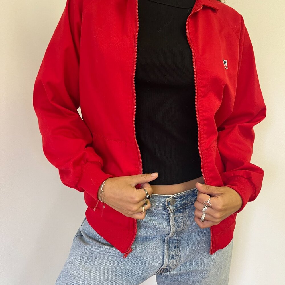 Original red Levi's bomber jacket - Picture 2 of 8